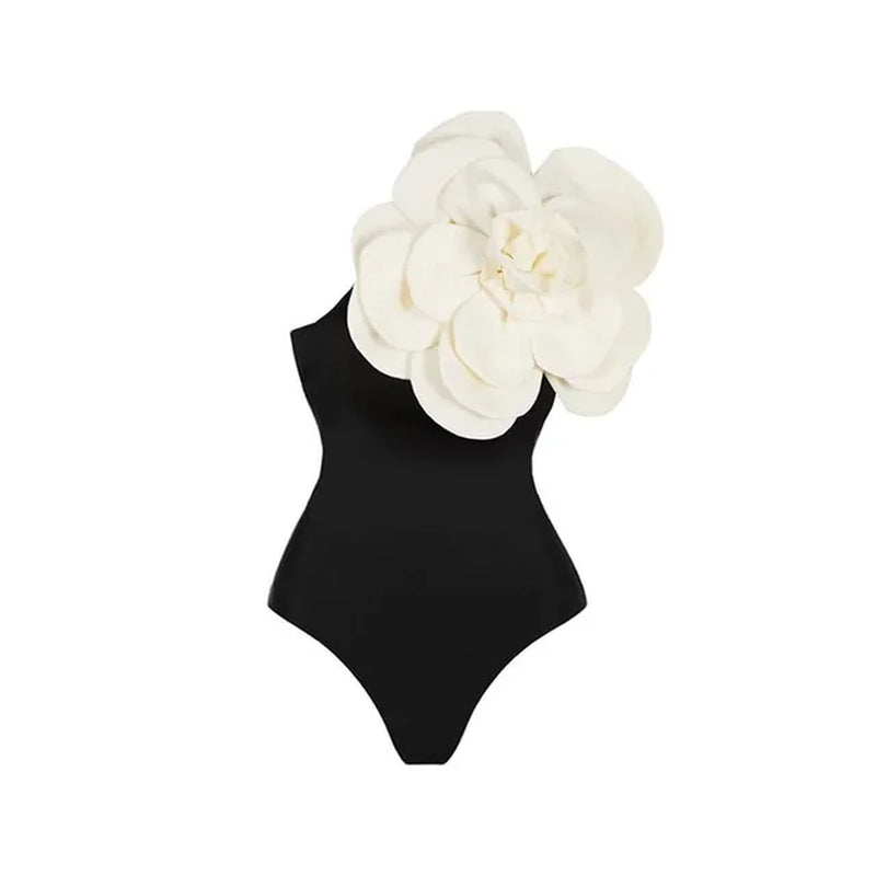 Flower Power - One Piece Swimsuit /Monokini 