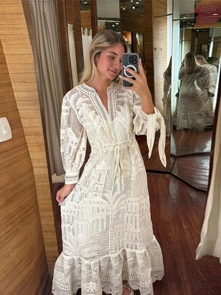 Beach Coverup/ Knitted  Dress