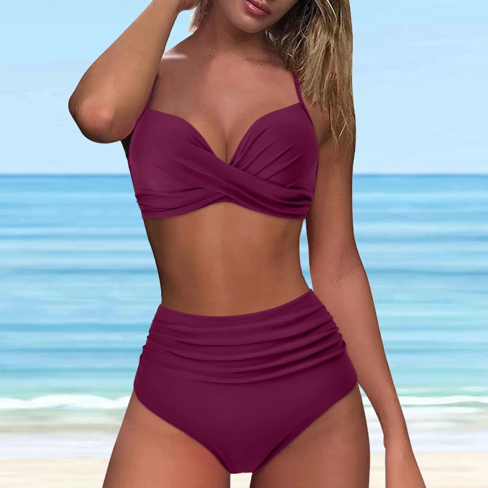 Push Up Bikini Two Piece Swimsuit 